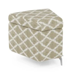 Ripple Modular Curved Piece with Upholstered Top