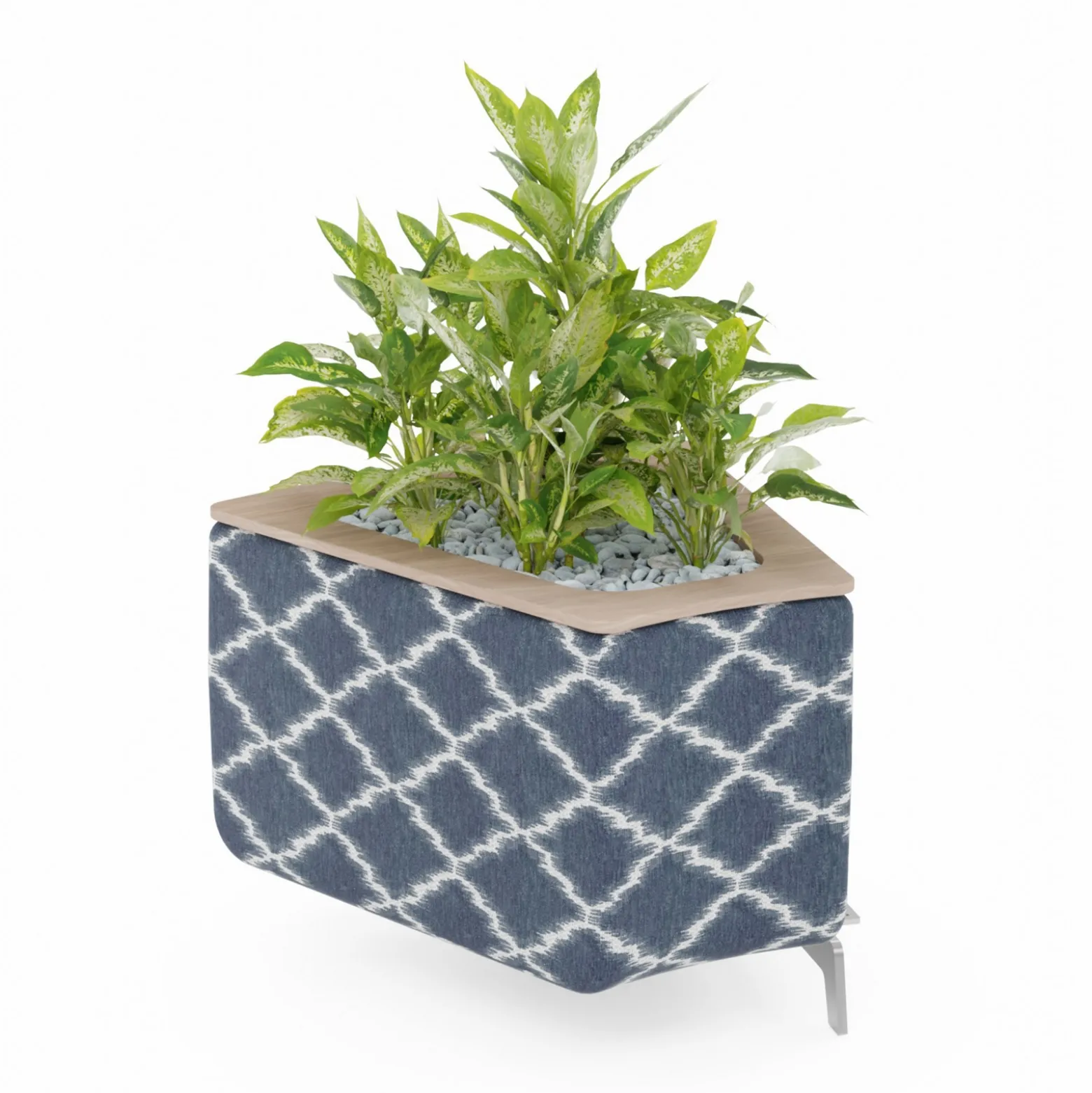 Ripple Modular Curved Piece with Planter