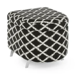 Ripple Modular End Piece with Upholstered Top