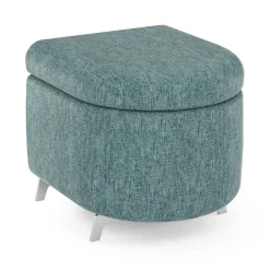 Ripple Modular End Piece with Upholstered Top