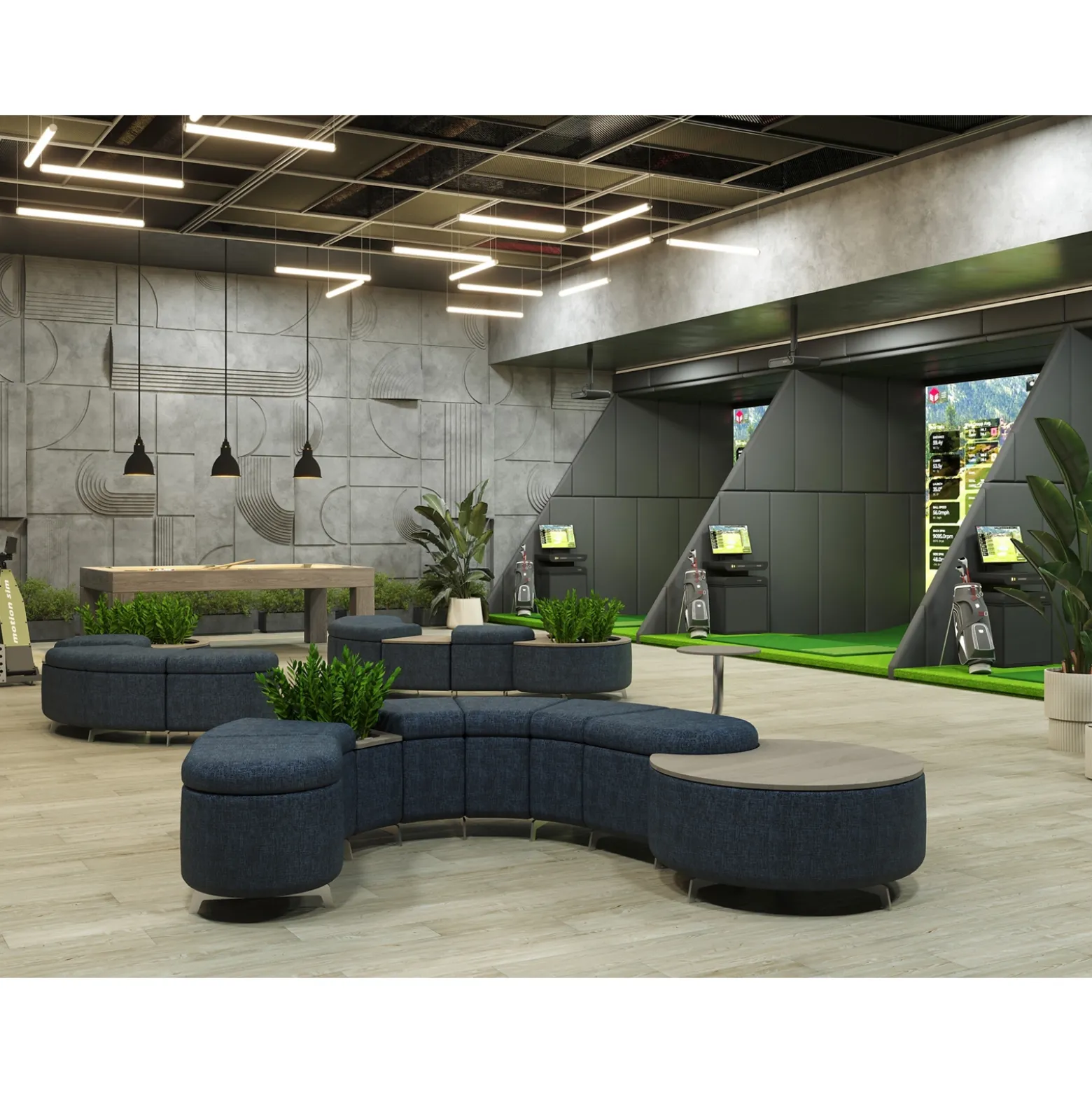 Ripple Modular L-Bench with 2 Tables