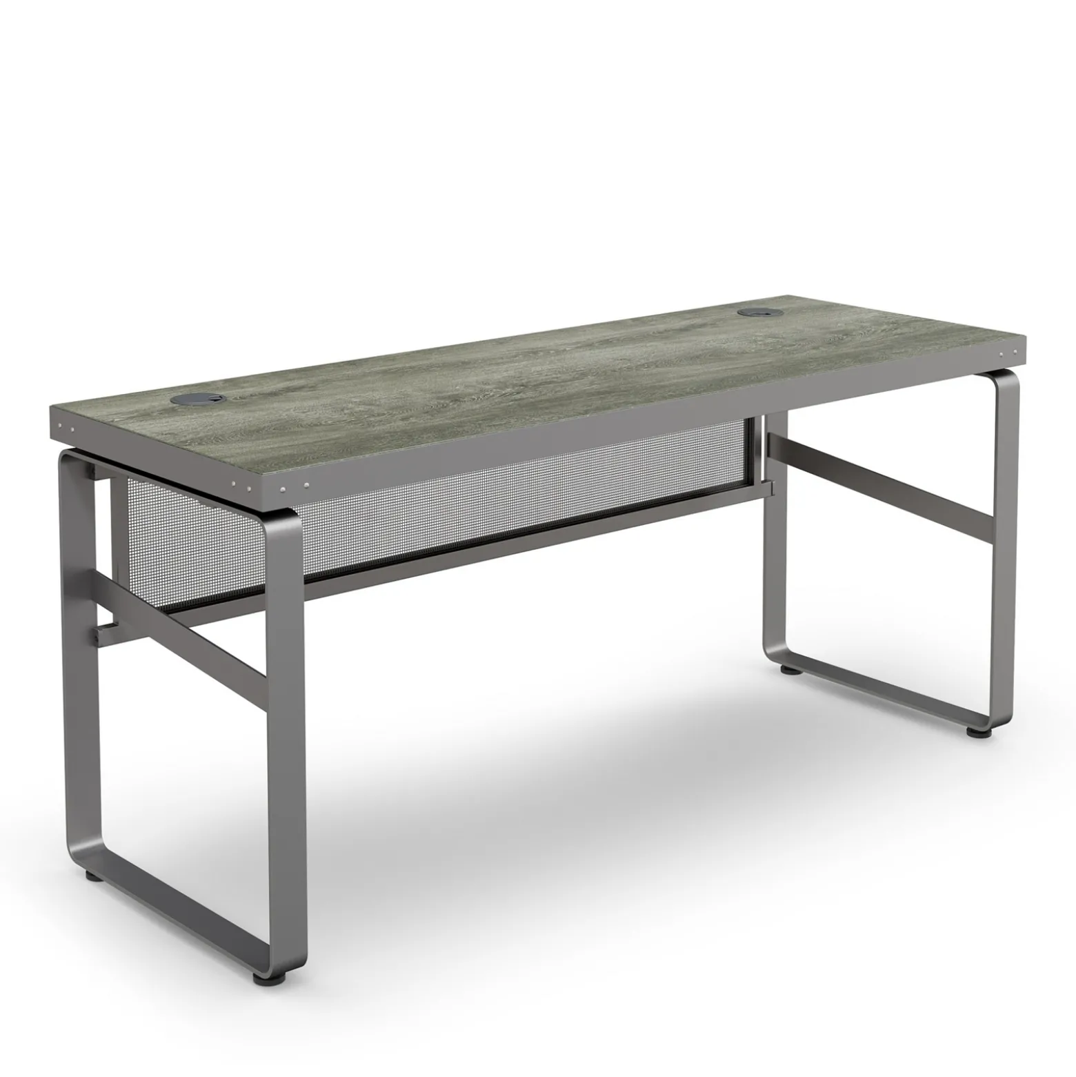 Rivet 65" Credenza Desk – 65"Wx24"D