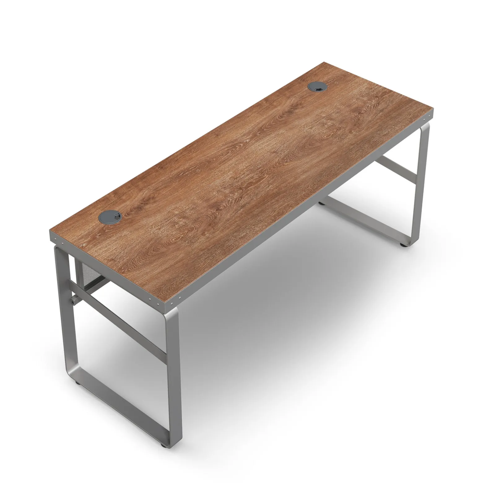 Rivet 65" Credenza Desk – 65"Wx24"D