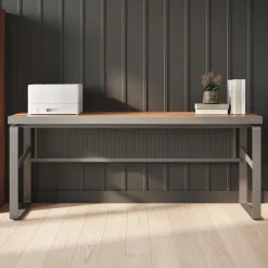 Rivet 71" Credenza Desk – 71"Wx24"D