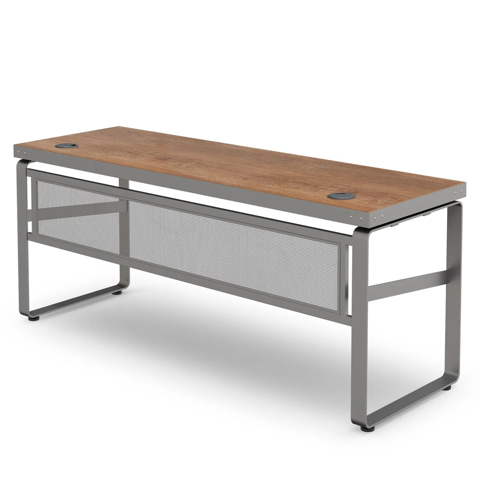 Rivet 71" Credenza Desk – 71"Wx24"D