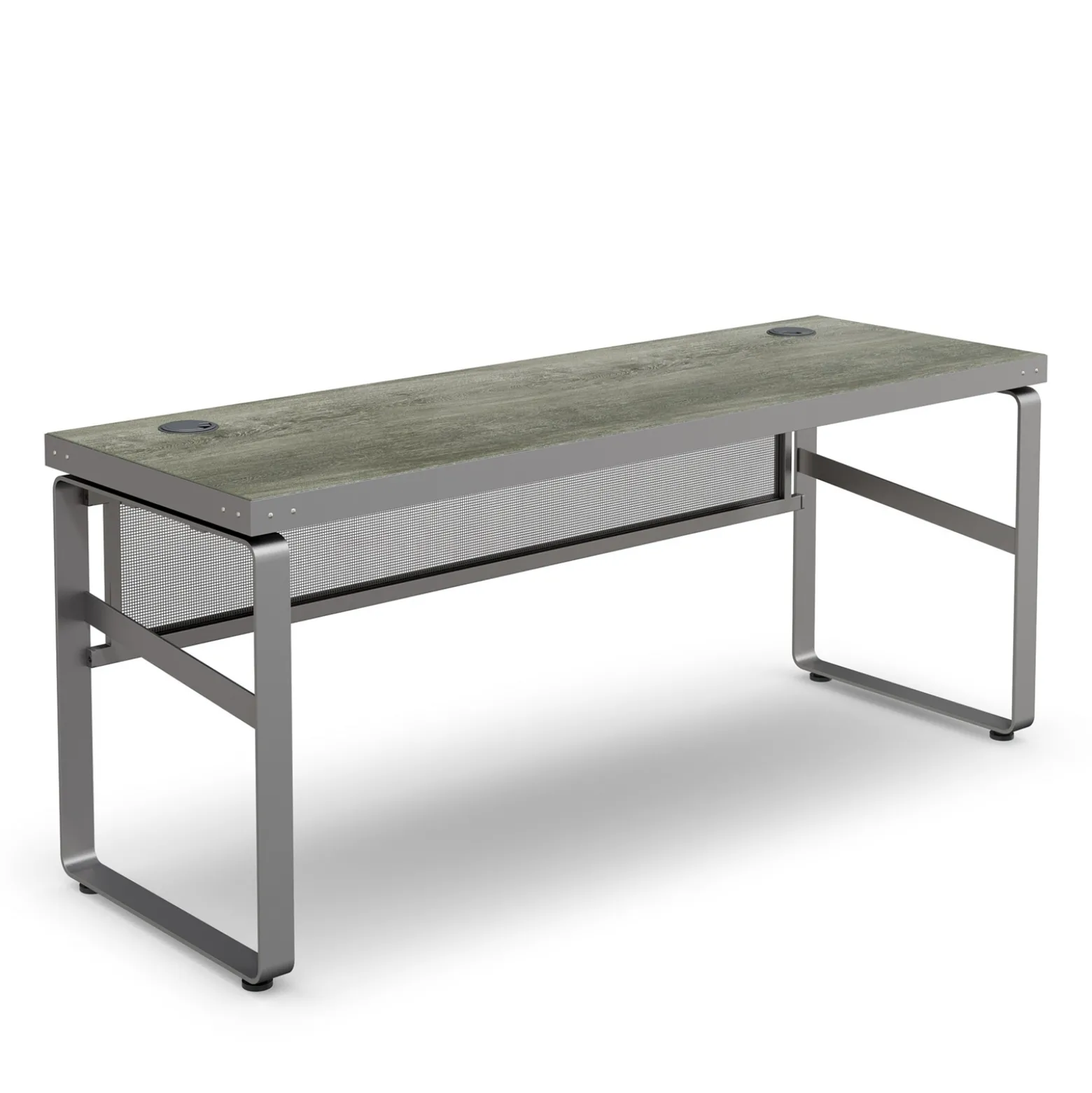 Rivet 71" Credenza Desk – 71"Wx24"D