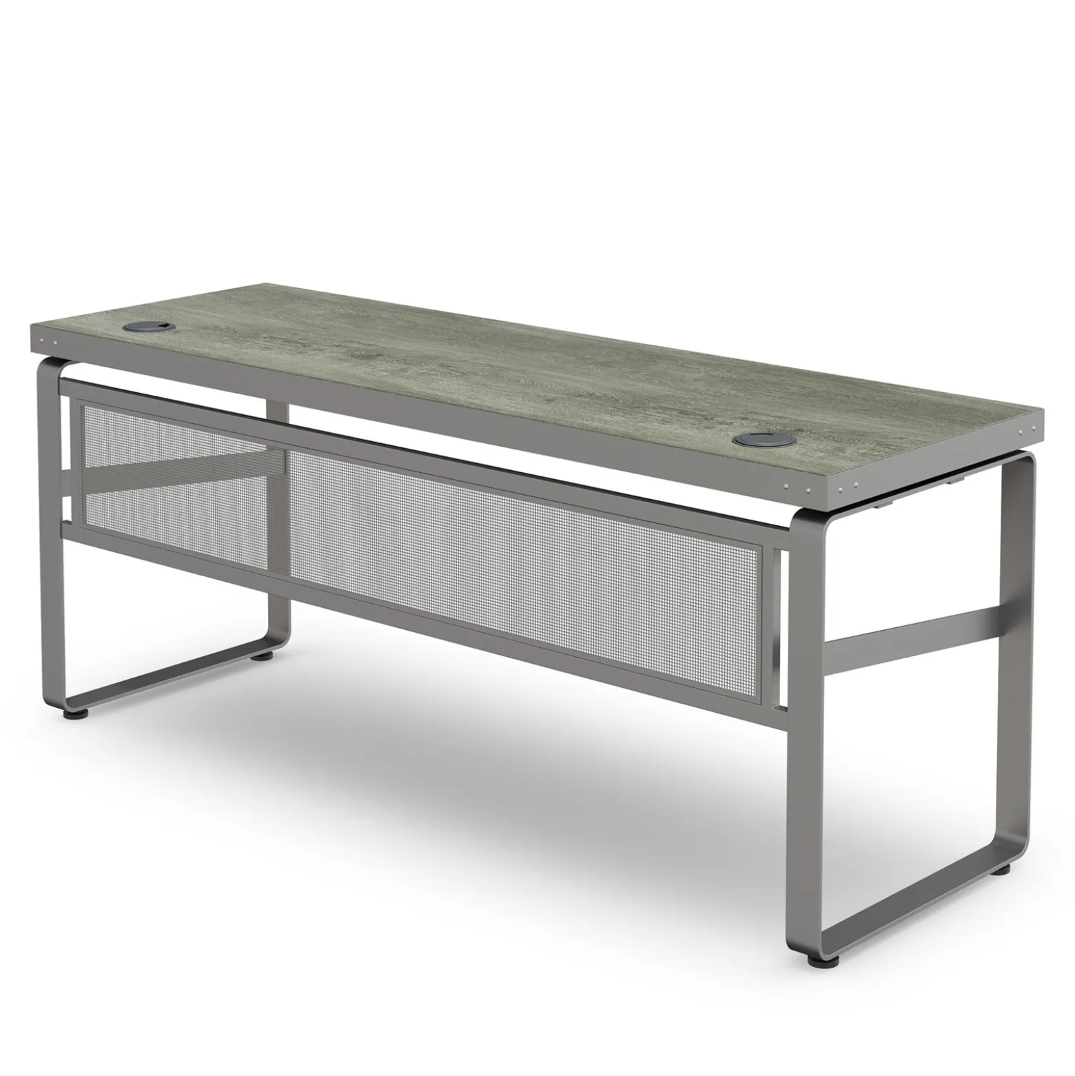 Rivet 71" Credenza Desk – 71"Wx24"D