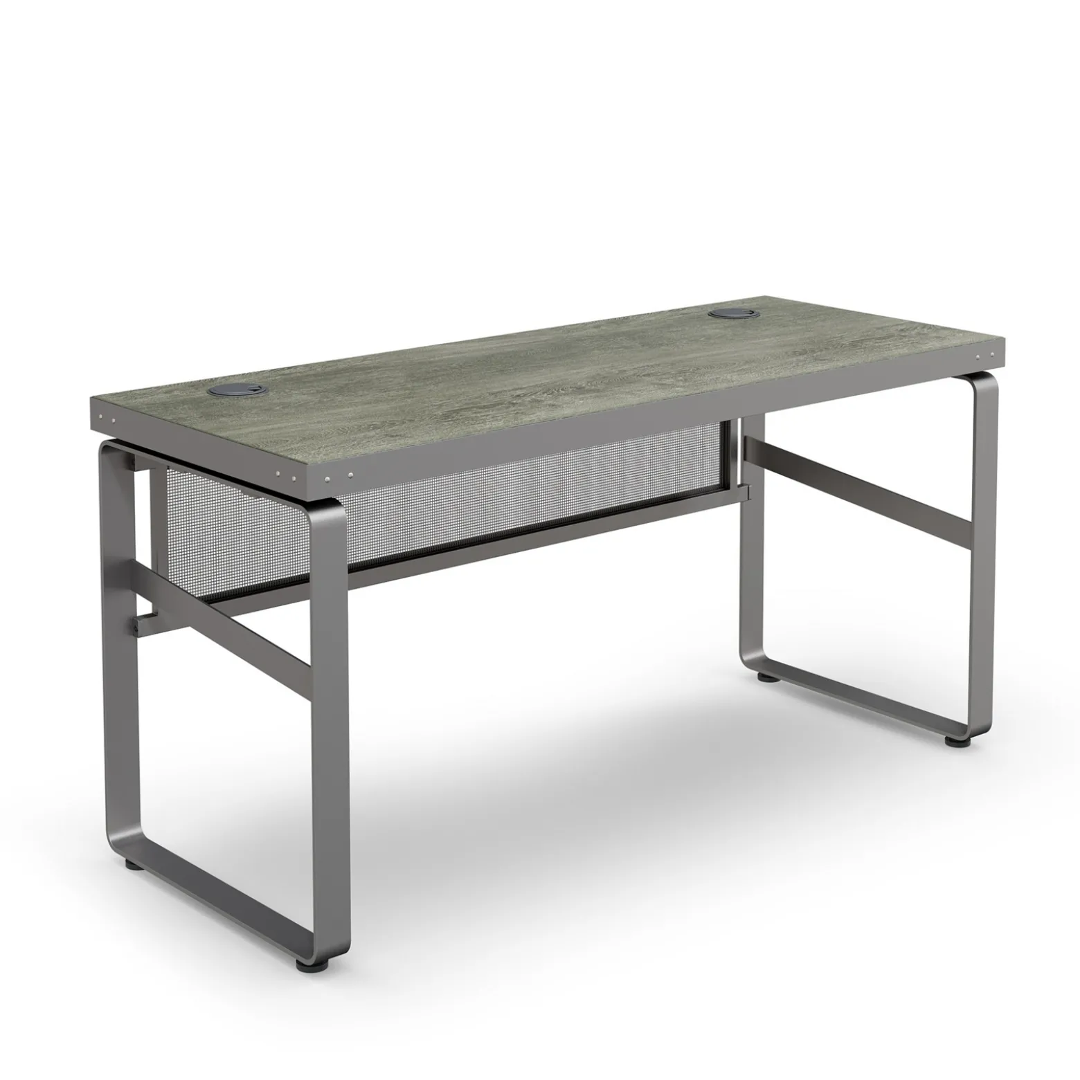 Rivet 59" Credenza Desk – 59"Wx24"D