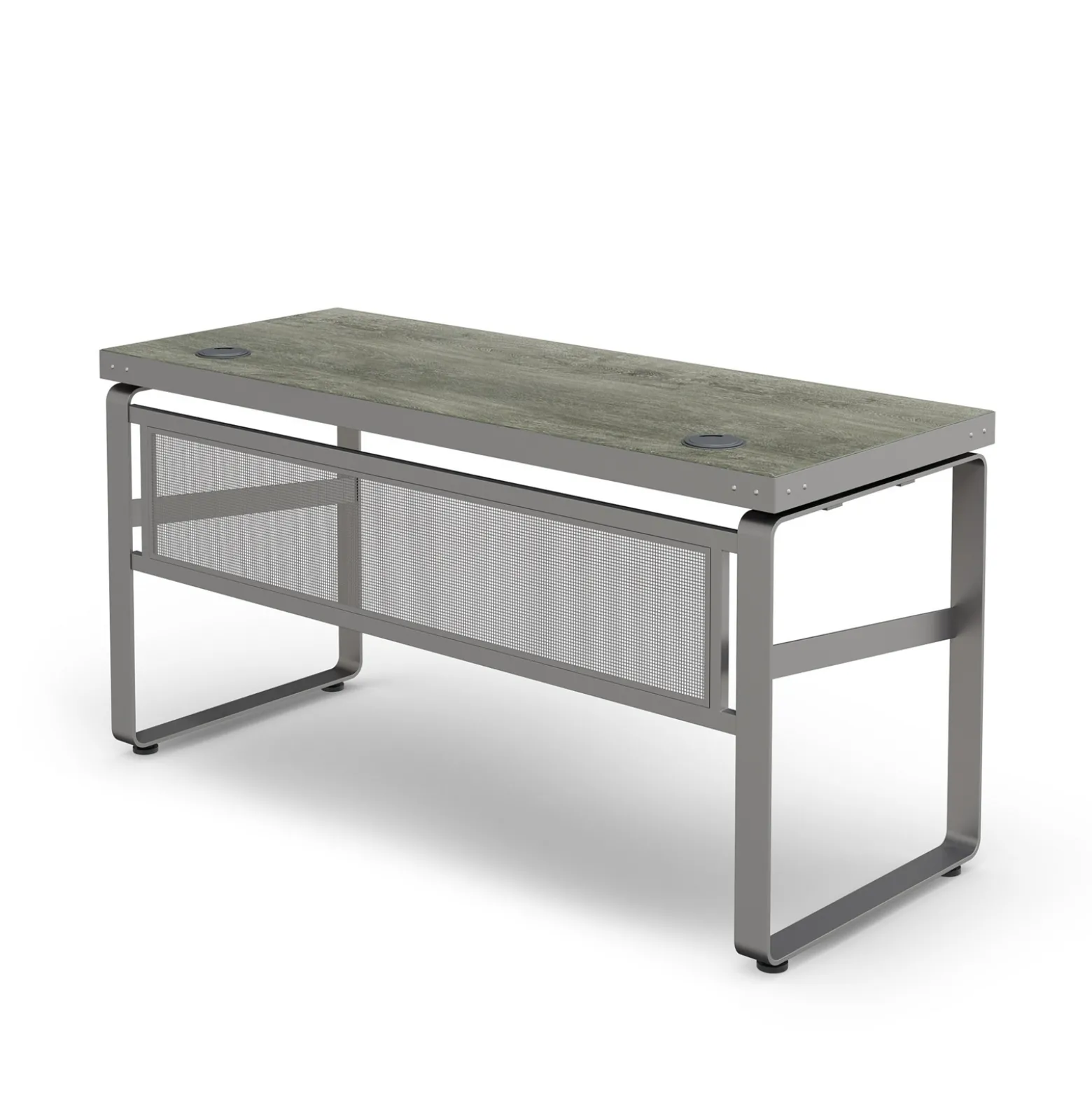 Rivet 59" Credenza Desk – 59"Wx24"D