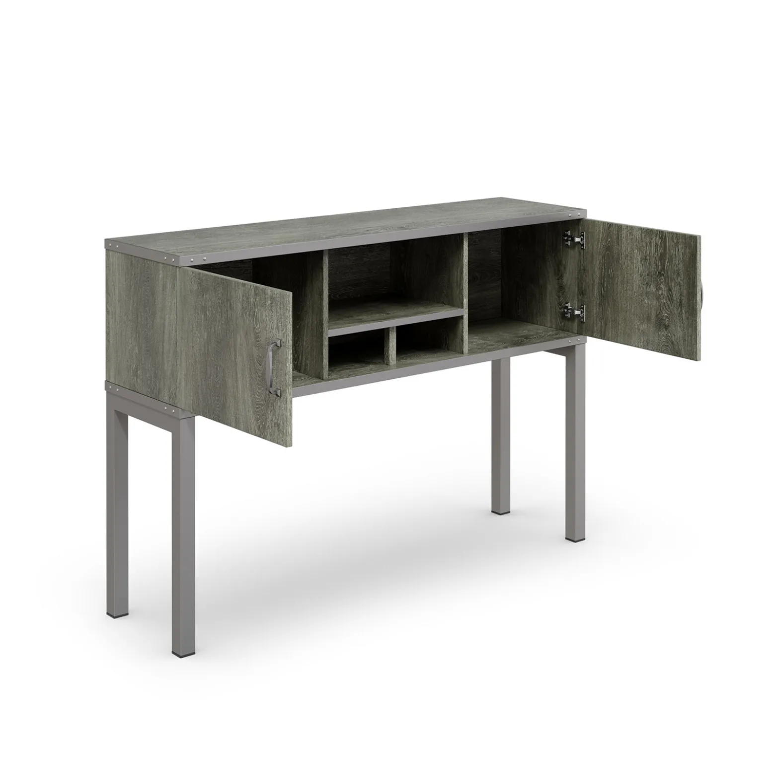 Rivet 59” Hutch – 59"W x16"D