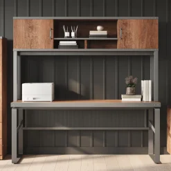 Rivet 71” Hutch – 71"Wx16"D