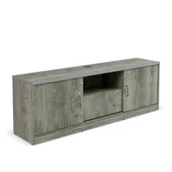 Rivet 71” Low Credenza – 71"Wx16"D