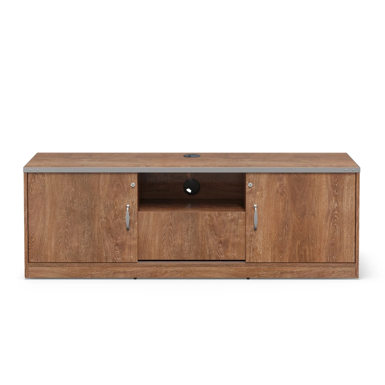 Rivet 71” Low Credenza – 71"Wx16"D