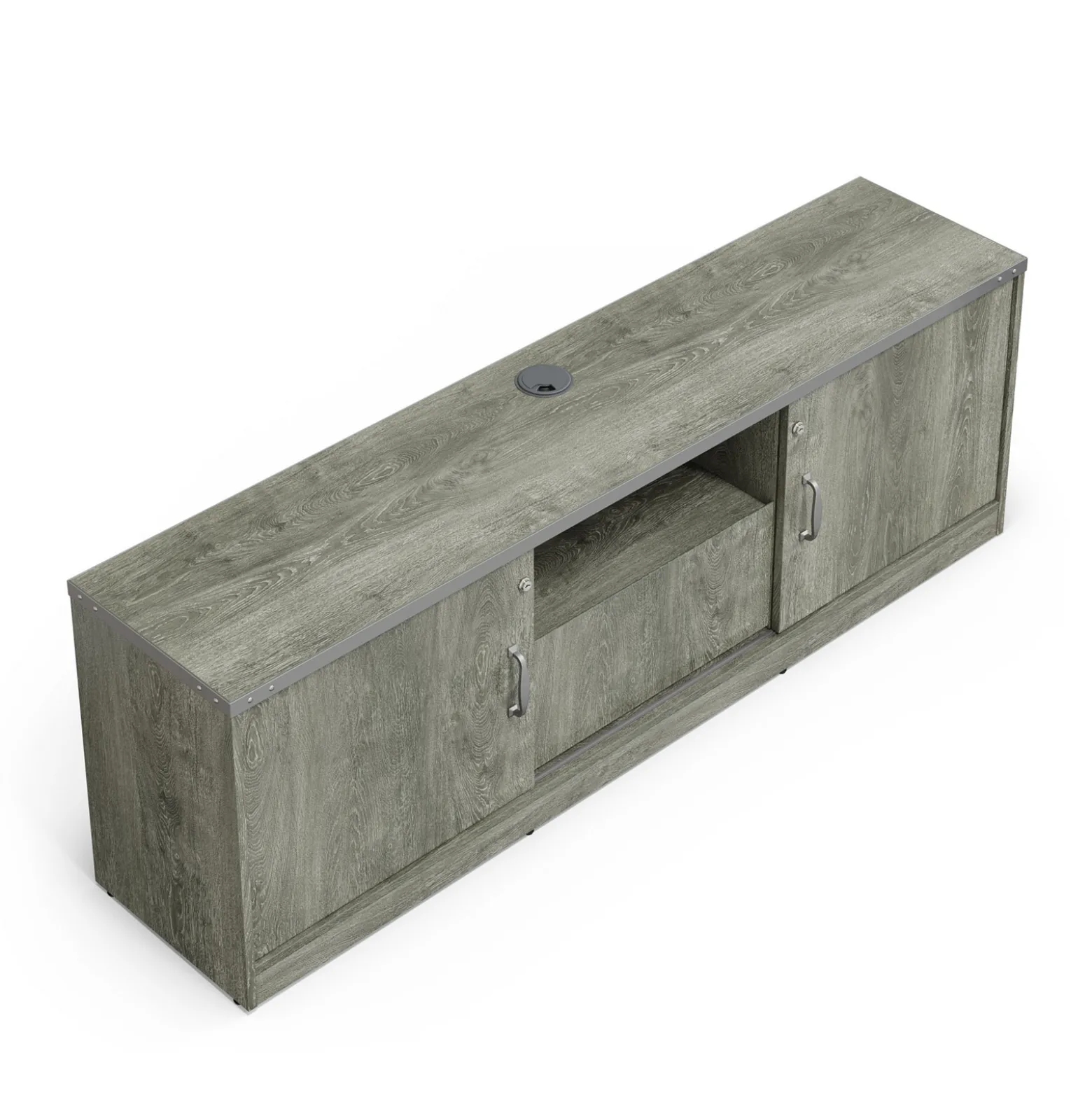 Rivet 71” Low Credenza – 71"Wx16"D