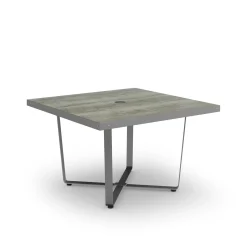 Rivet 47” Square Conference Table – 47"Wx47"D