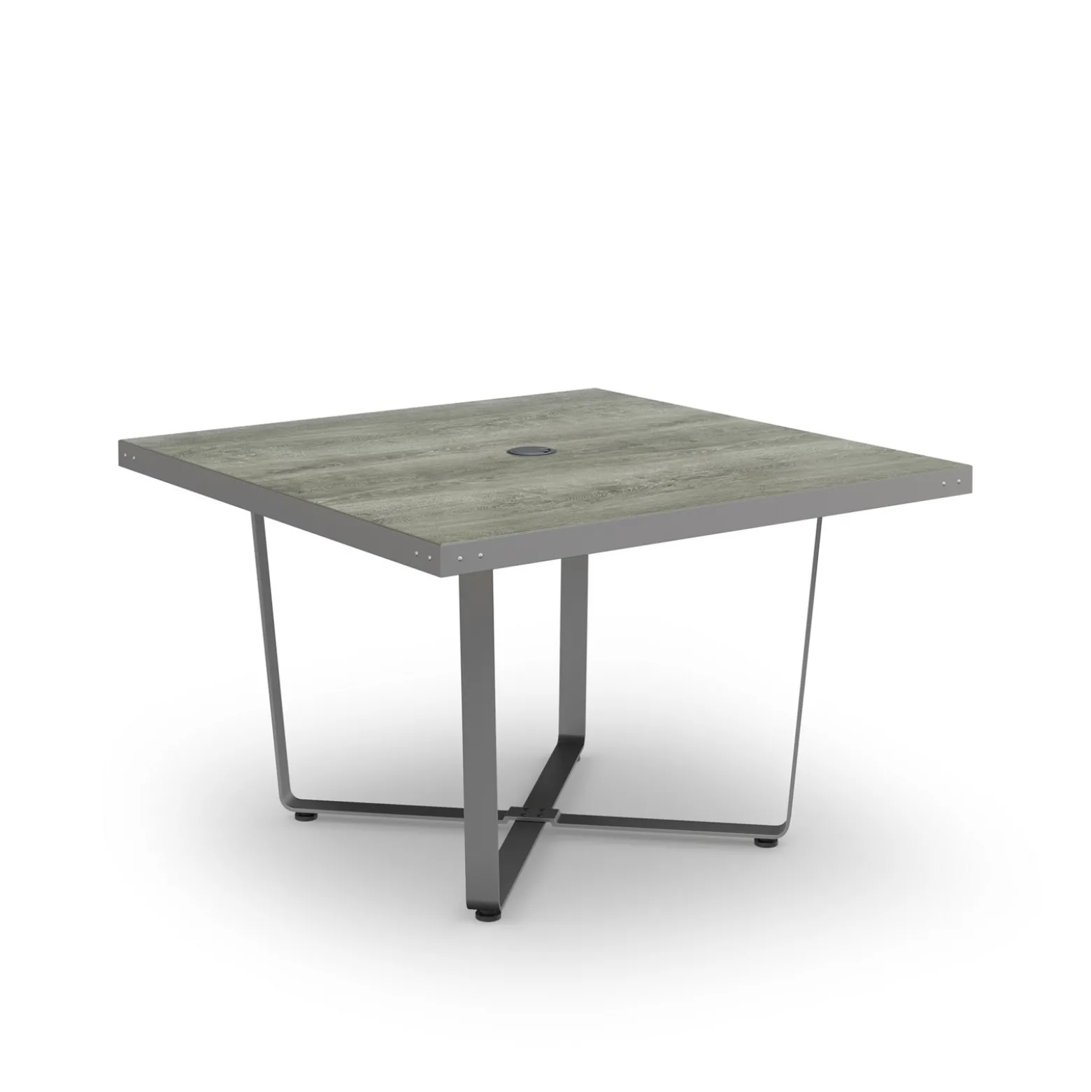 Rivet 47” Square Conference Table – 47"Wx47"D