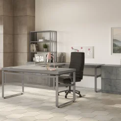 Rivet 65" U-Shaped Desk – 65"Wx101"D