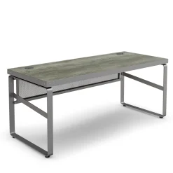 Rivet 71” Writing Desk – 71"Wx30"D