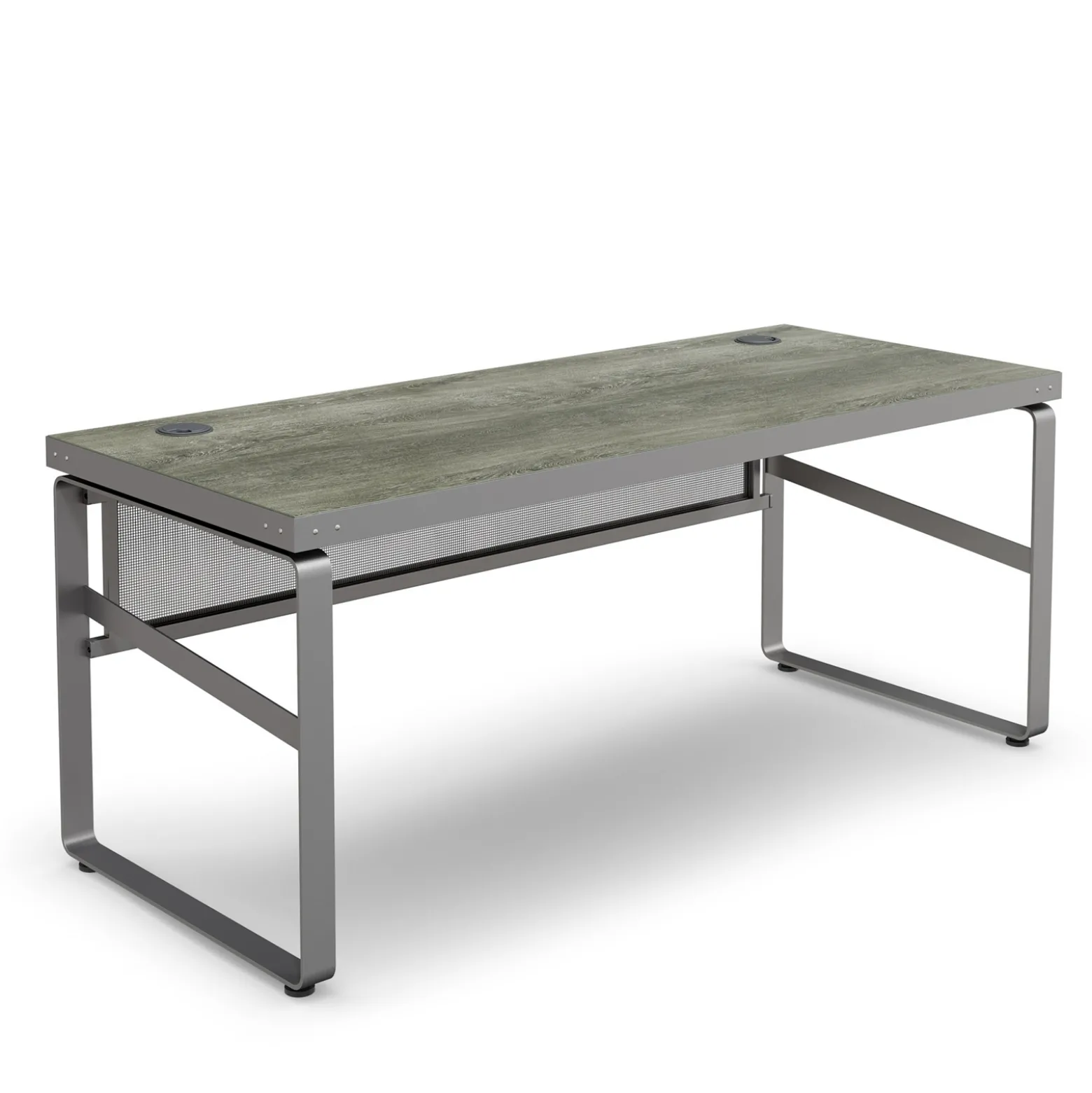 Rivet 71” Writing Desk – 71"Wx30"D