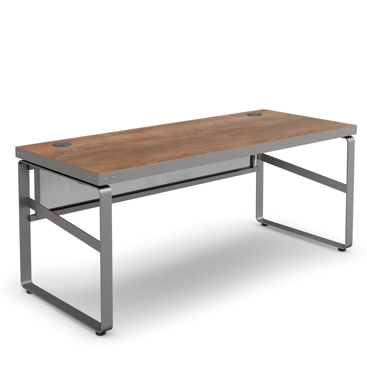 Rivet 71” Writing Desk – 71"Wx30"D