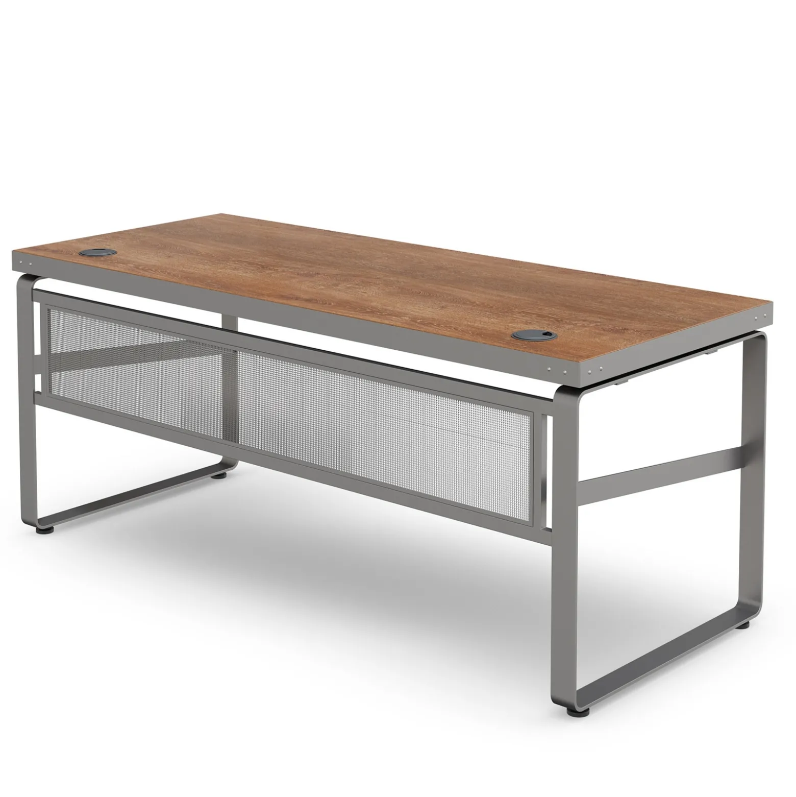 Rivet 71” Writing Desk – 71"Wx30"D