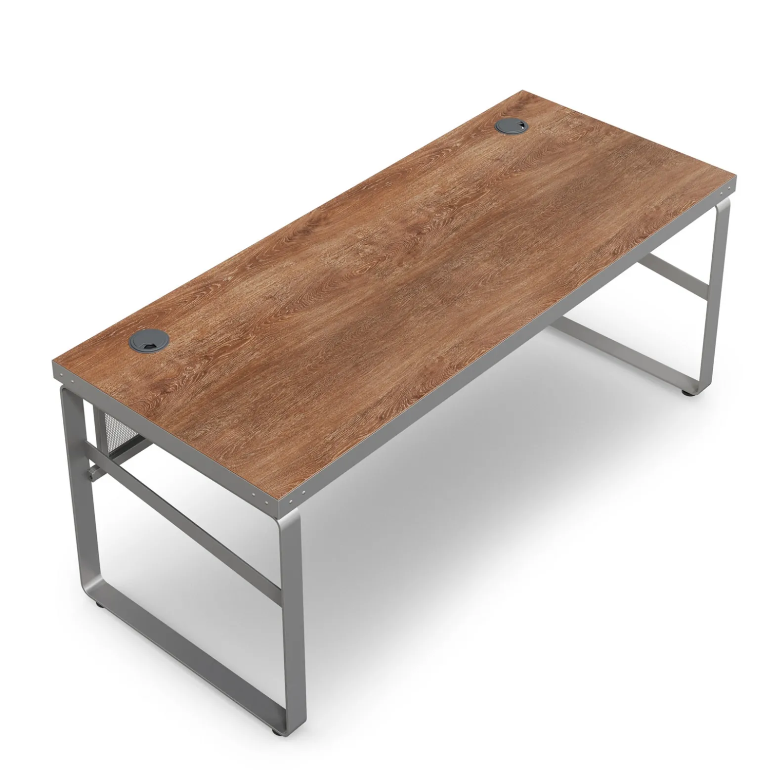 Rivet 71” Writing Desk – 71"Wx30"D