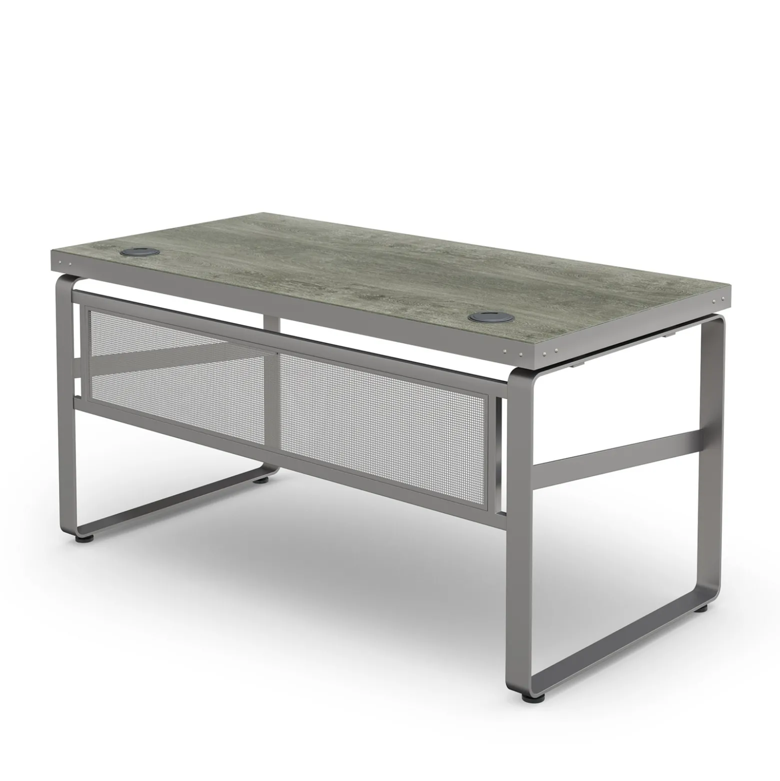 Rivet 59” Writing Desk – 59"Wx30"D