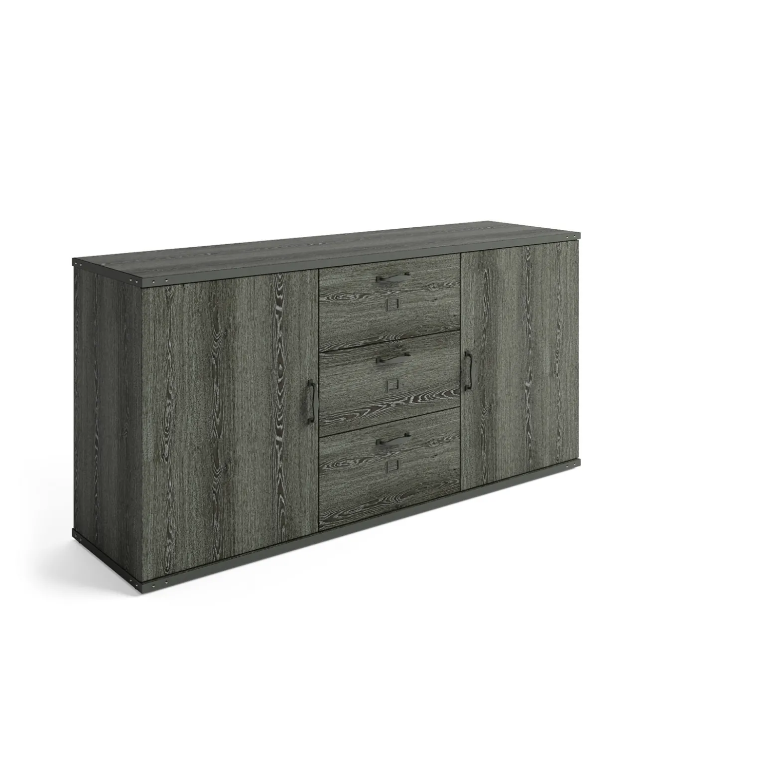 Rivet Buffet Credenza - 70"W x 21"D x 36"H