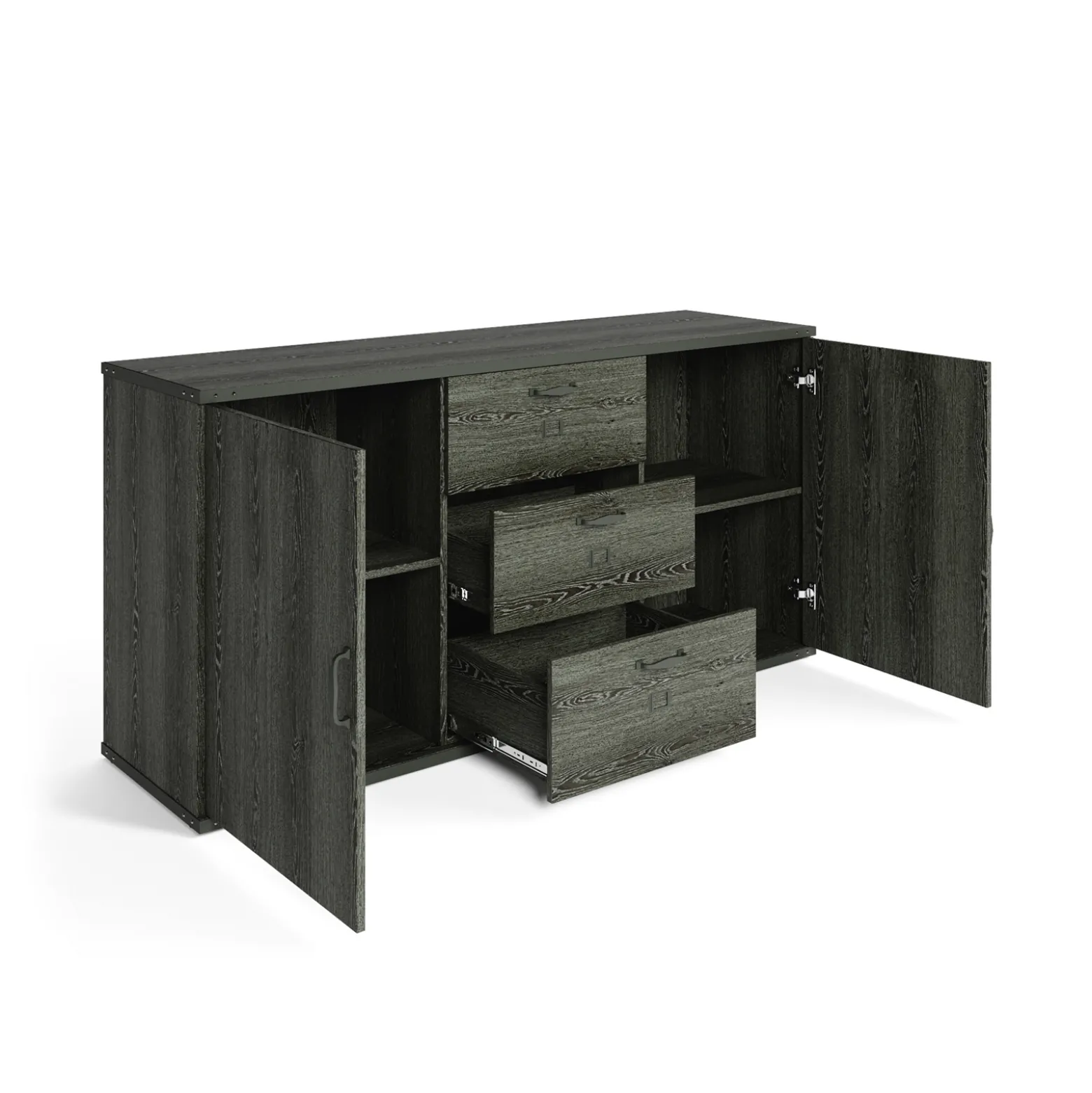 Rivet Buffet Credenza - 70"W x 21"D x 36"H