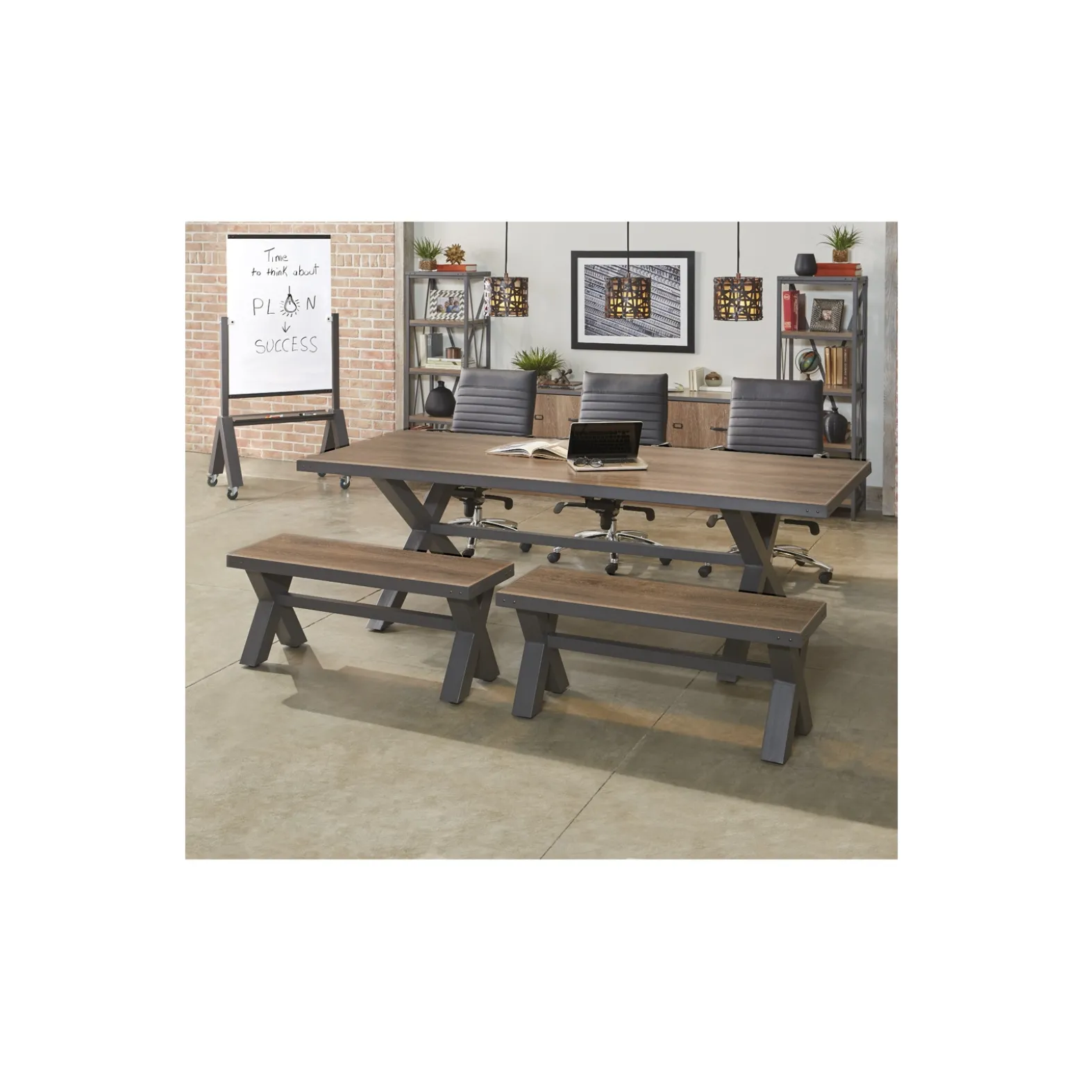 Rivet Conference Table - 96"W x 42"D