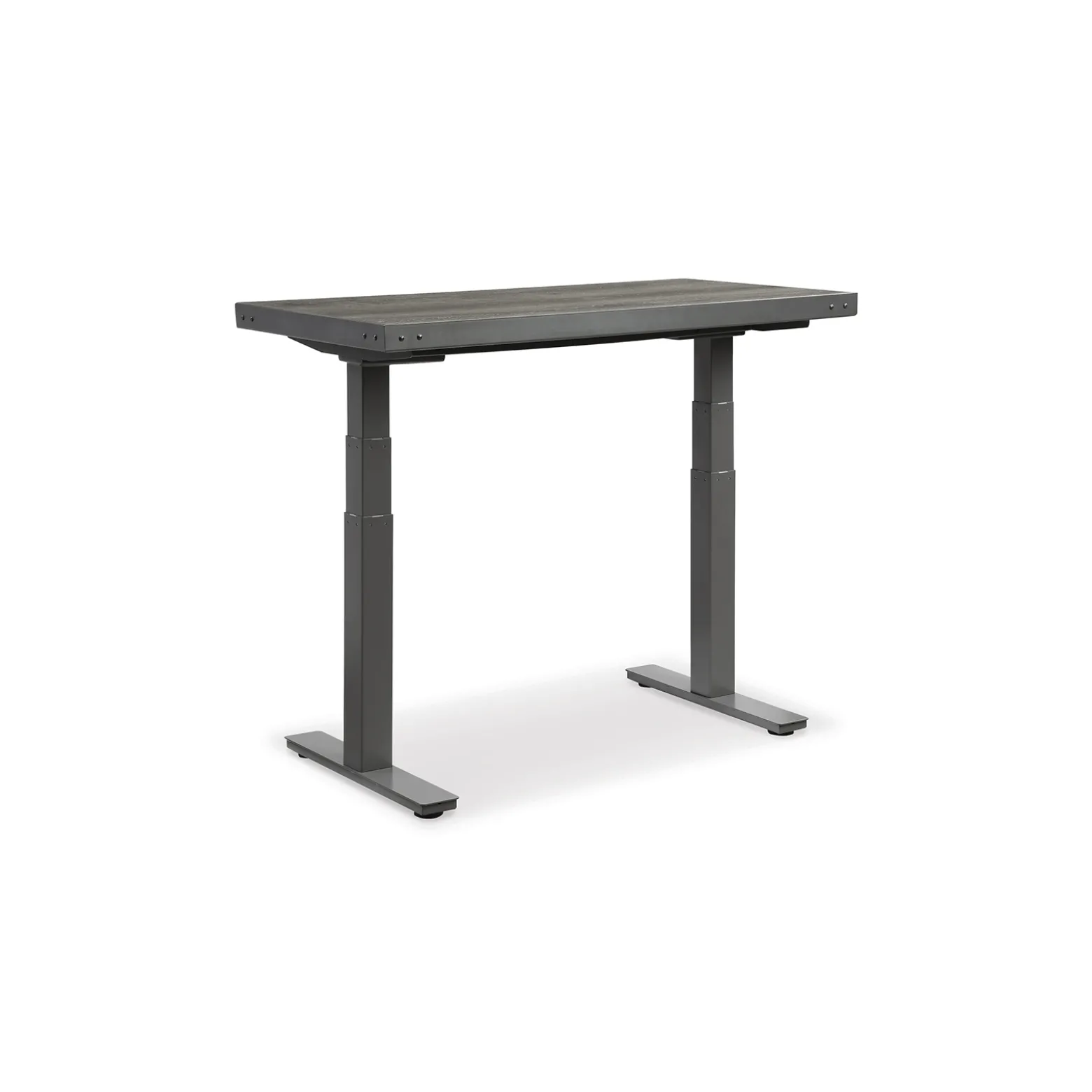 Rivet Height Adjustable Desk - 48"W x 24"D