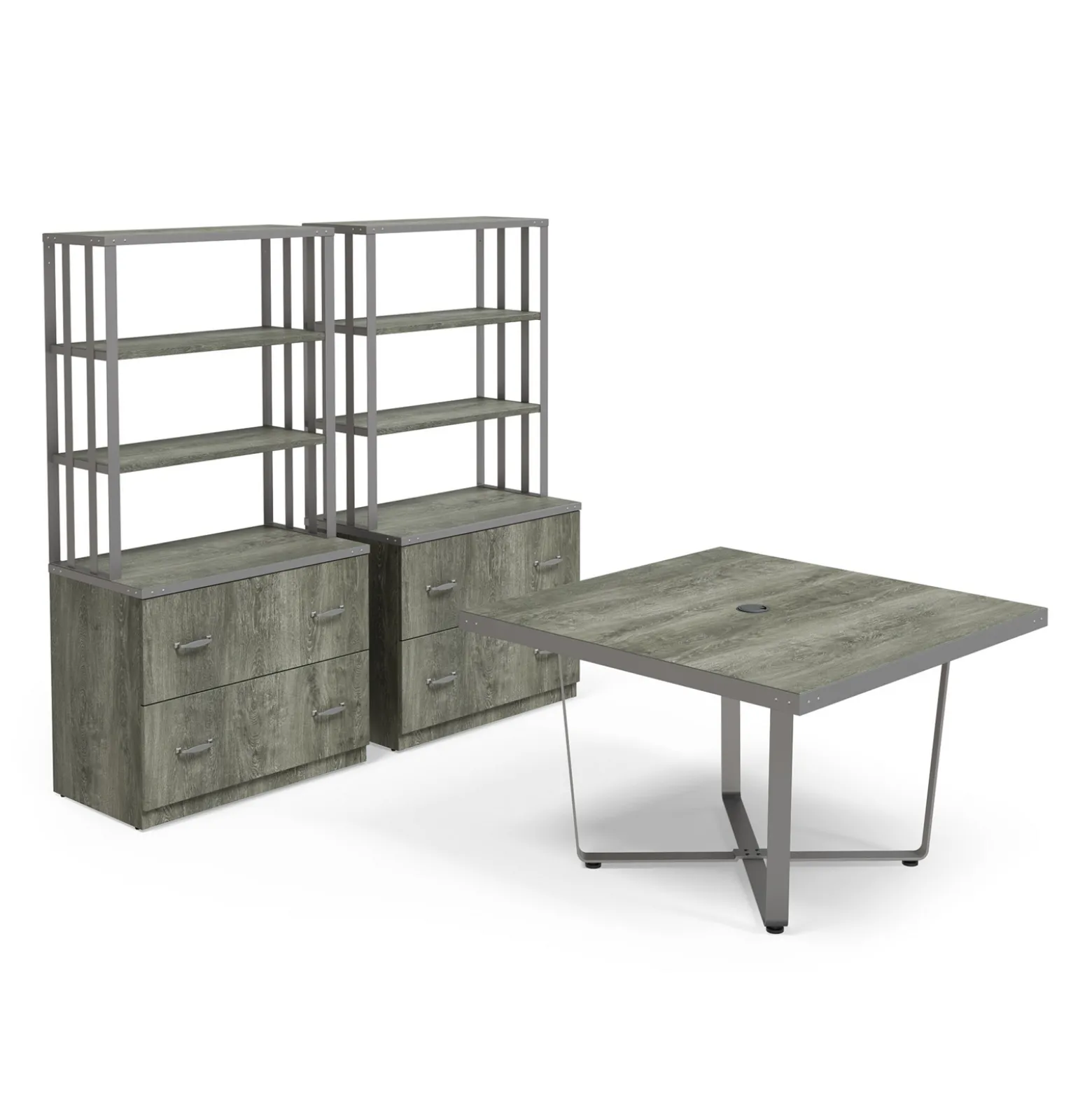 Rivet Meeting Table Set