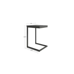 Rivet Pull Up Table - 10"W x 18"D