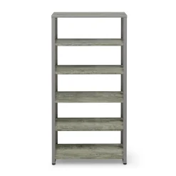 Rivet 5-Shelf Bookcase – 71”H