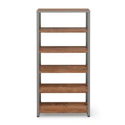 Rivet 5-Shelf Bookcase – 71”H