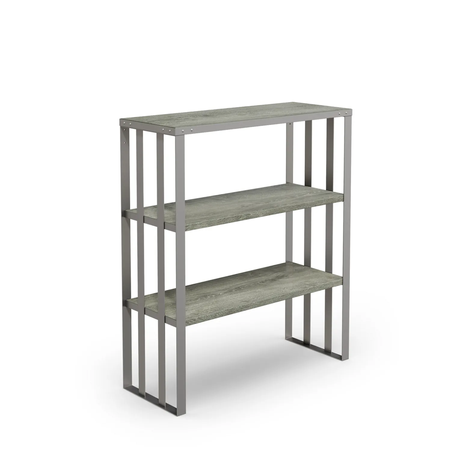 Rivet Stacking Bookcase – 42”H