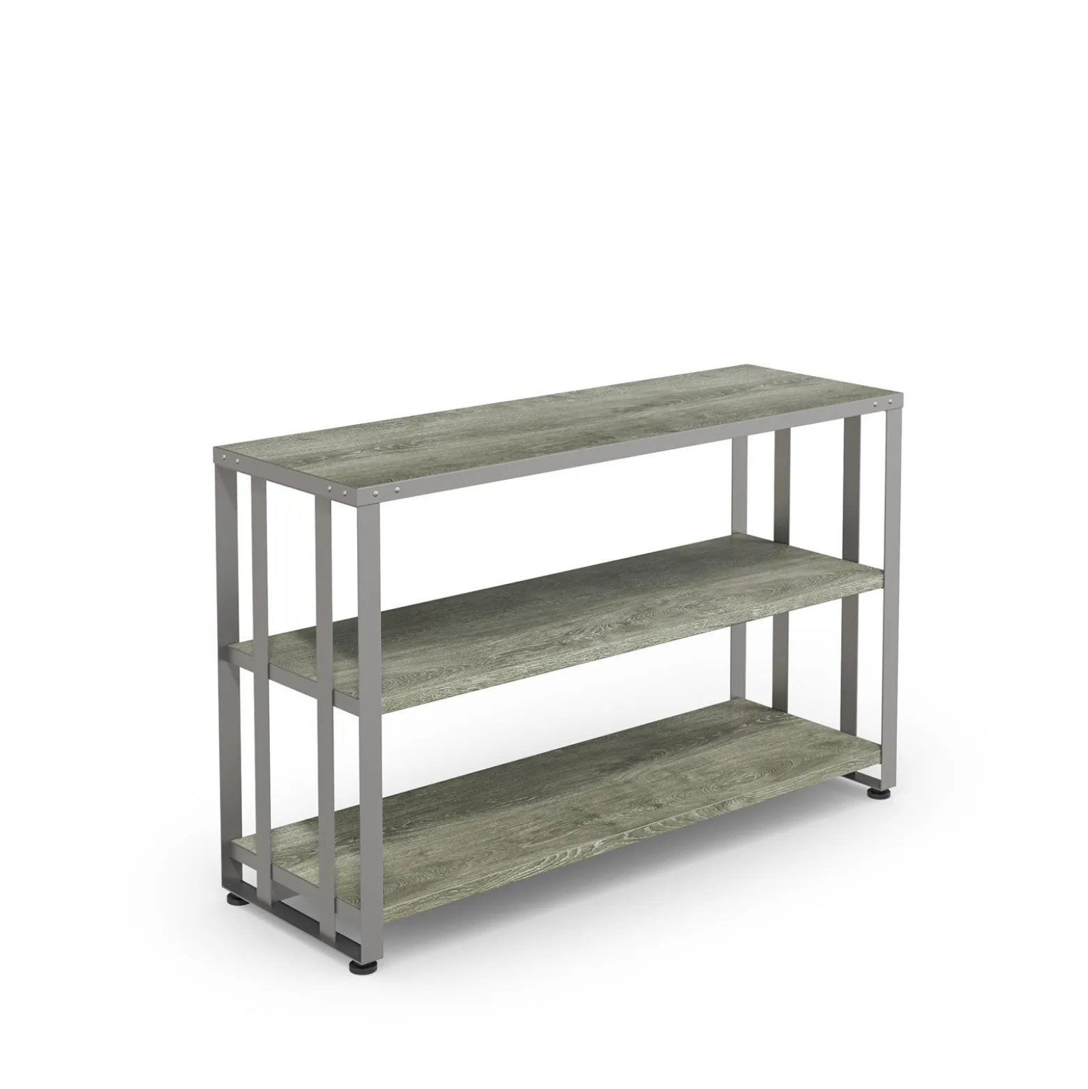 Rivet 3-Tier Bookcase – 30"H