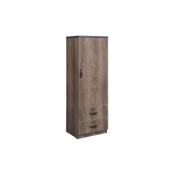 Rivet Wardrobe Cabinet - 20"W x 16"D x 61"H
