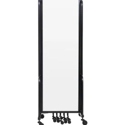 Robo Dividers Mobile Room Divider - Seven Section Whiteboard - 6' H