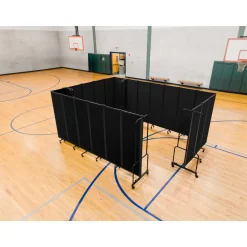 Robo Dividers Mobile Room Divider - Seven Section PET - 6'H