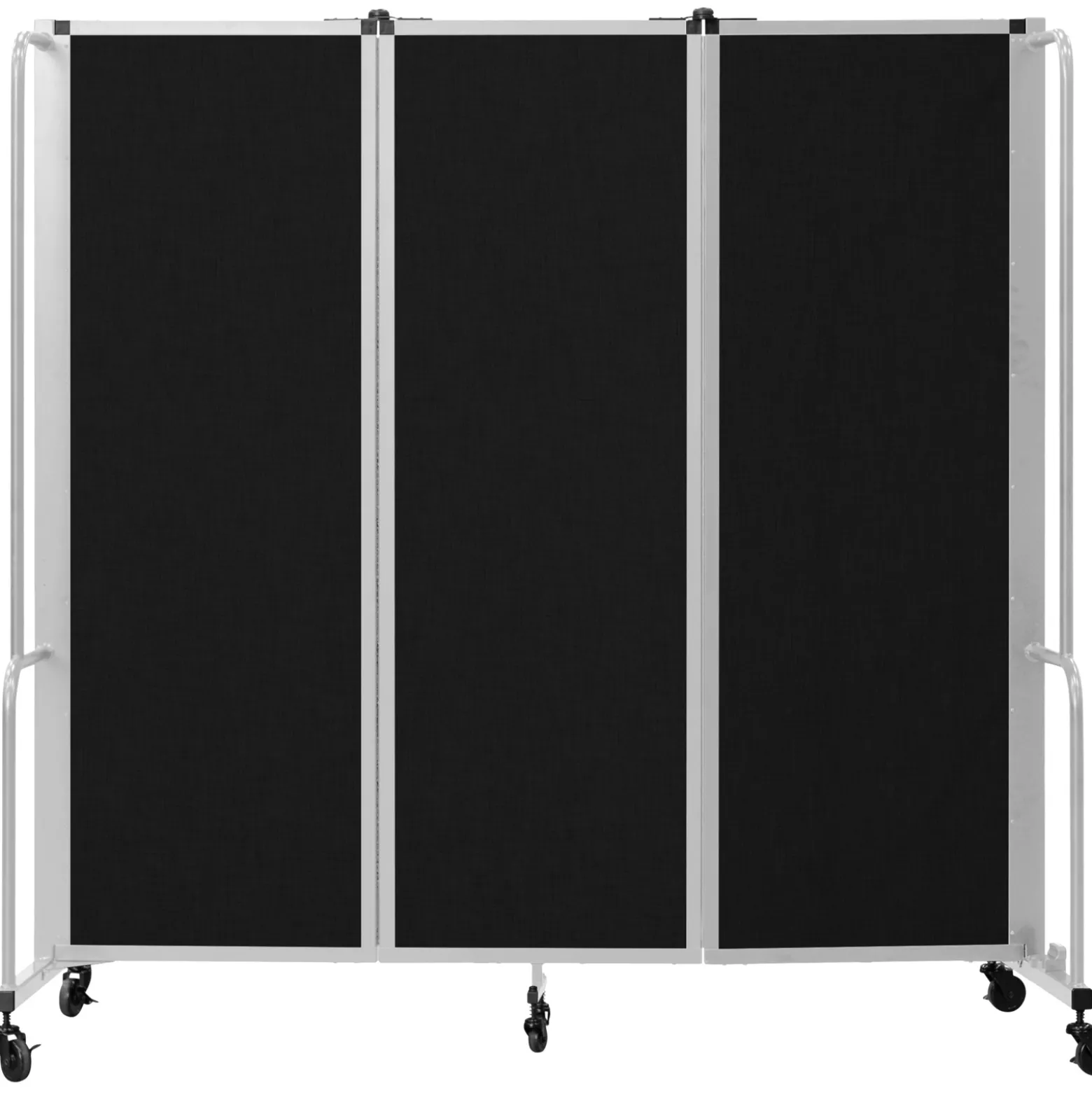 Robo Dividers Mobile Room Divider - Three Section PET - 6'H