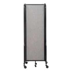 Robo Dividers Mobile Room Divider - Three Section PET - 6'H
