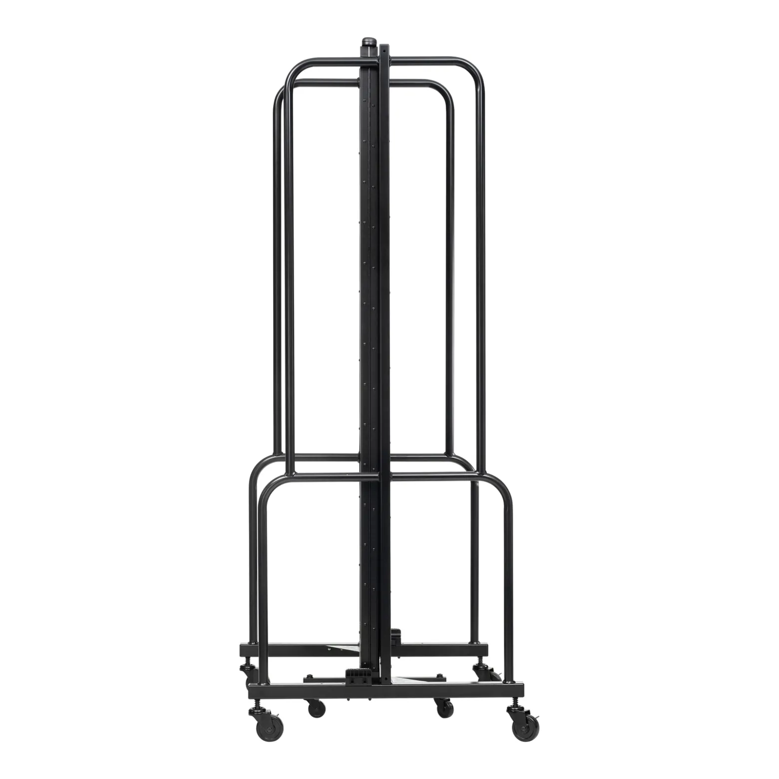 Robo Dividers Mobile Room Divider - Three Section Frosted Acrylic - 6'H