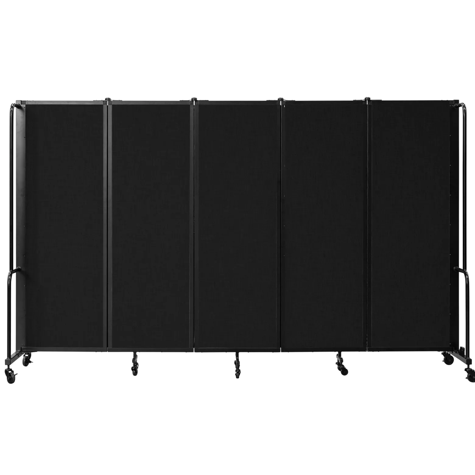 Robo Dividers Mobile Room Divider - Five Section PET - 6'H