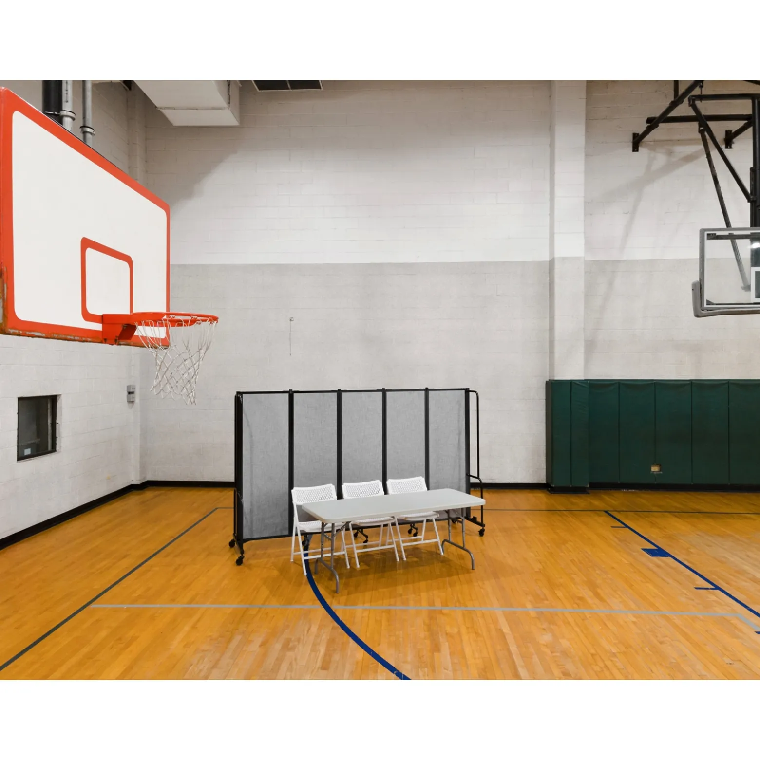 Robo Dividers Mobile Room Divider - Five Section PET - 6'H