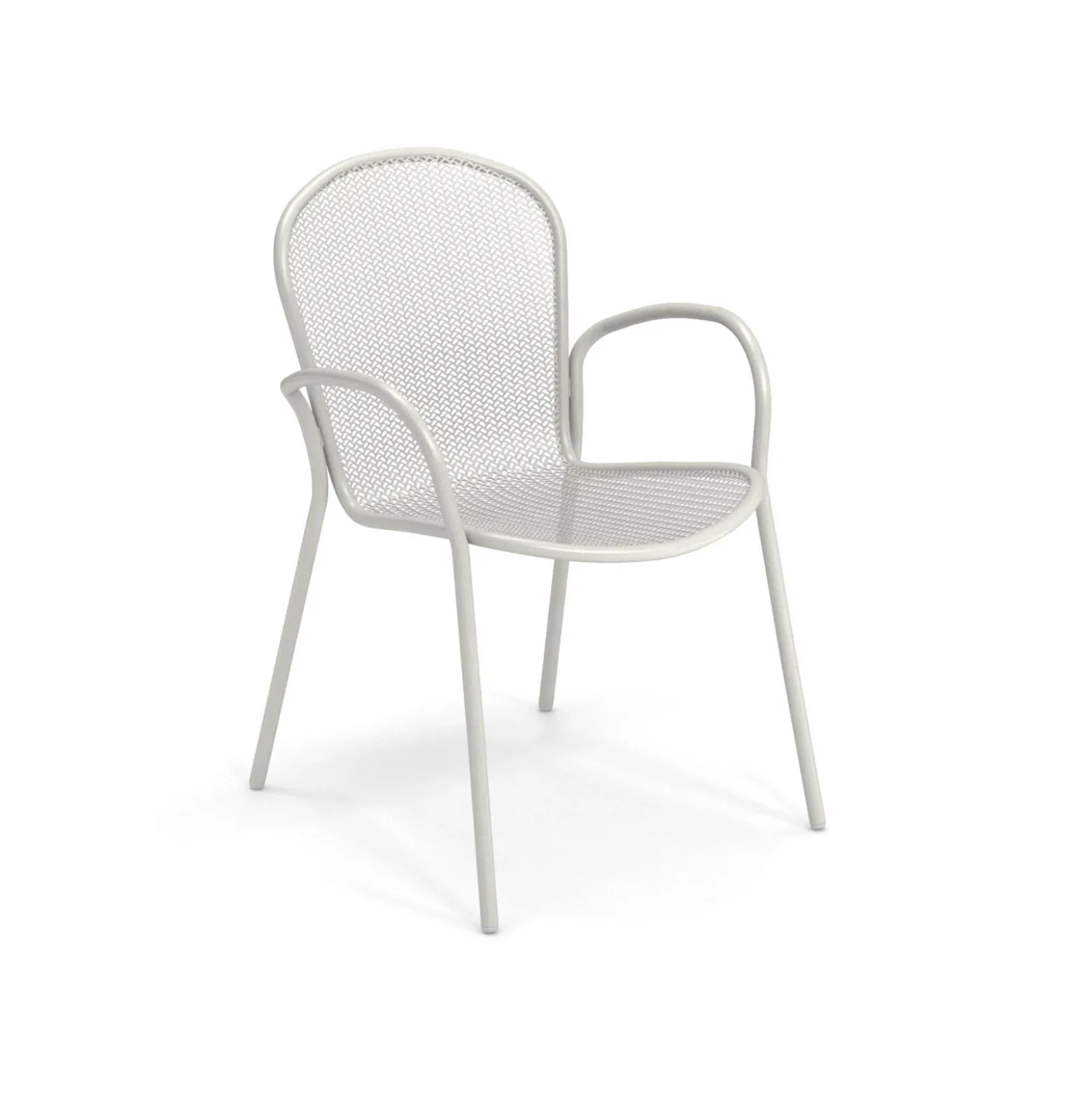Ronda Steel Stack Outdoor Chair - with Arms