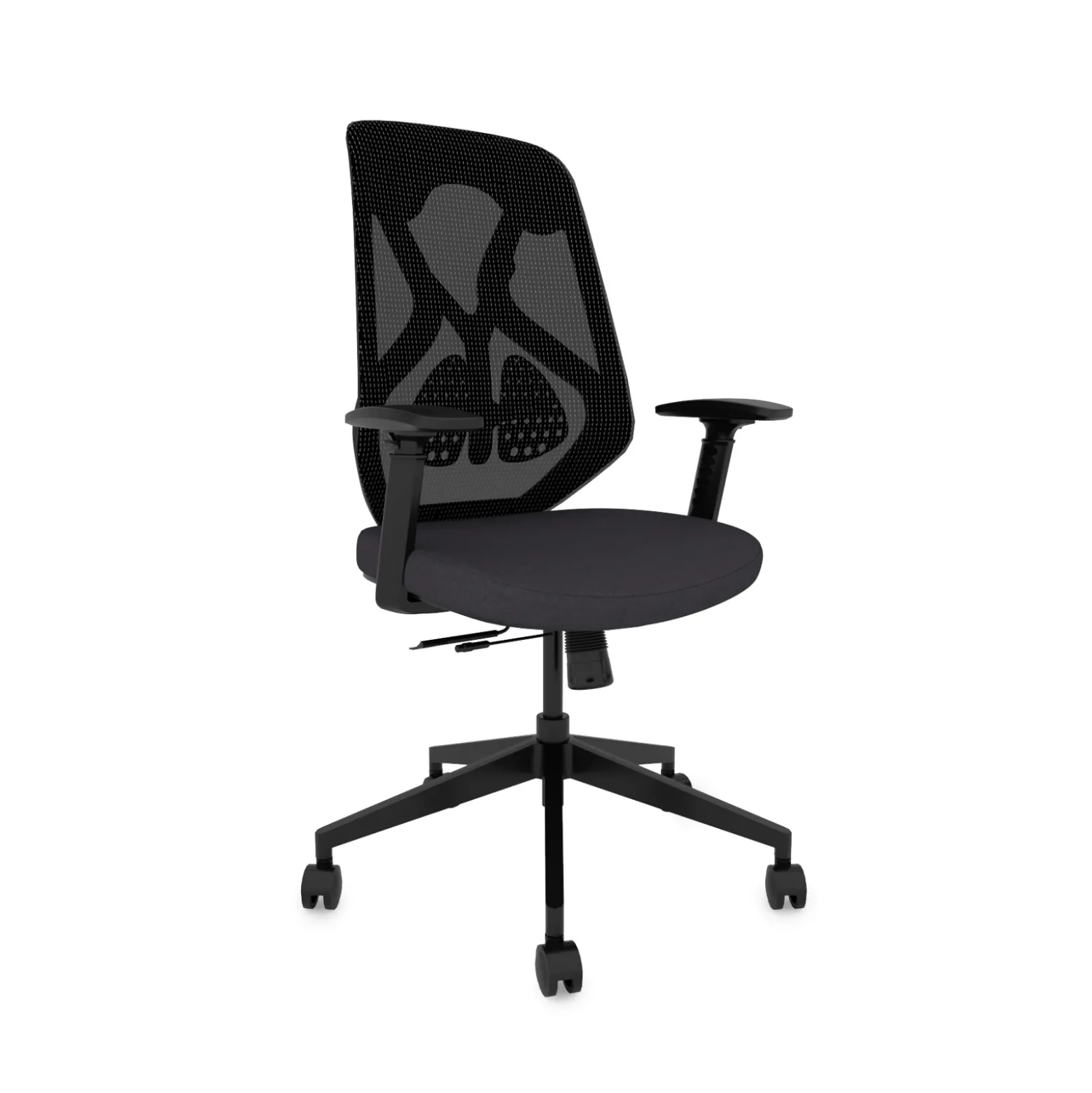 Roswell Ergonomic Task Chair with Modern Design-Black/Black