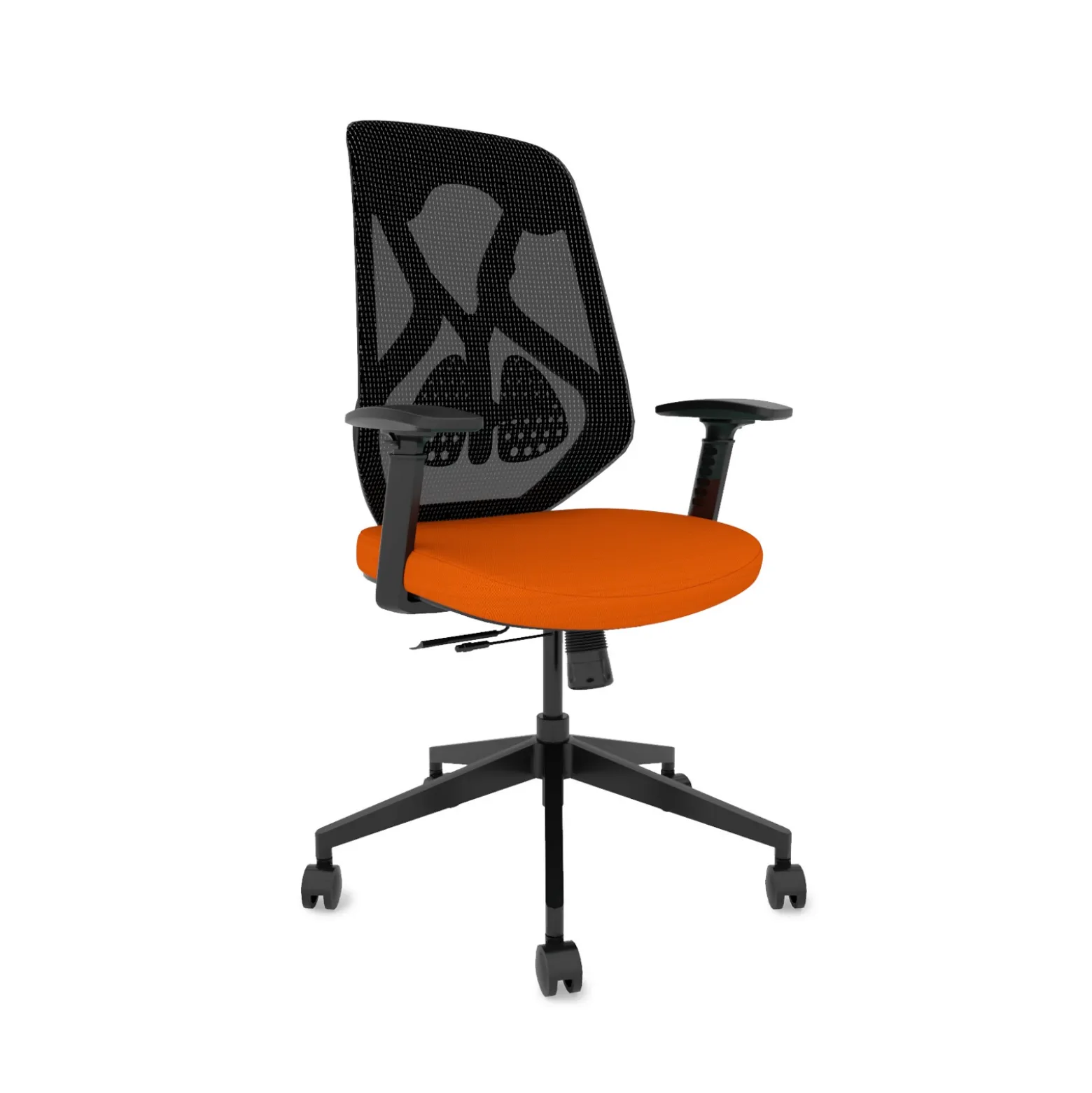 Roswell Ergonomic Task Chair with Modern Design-Black/Black