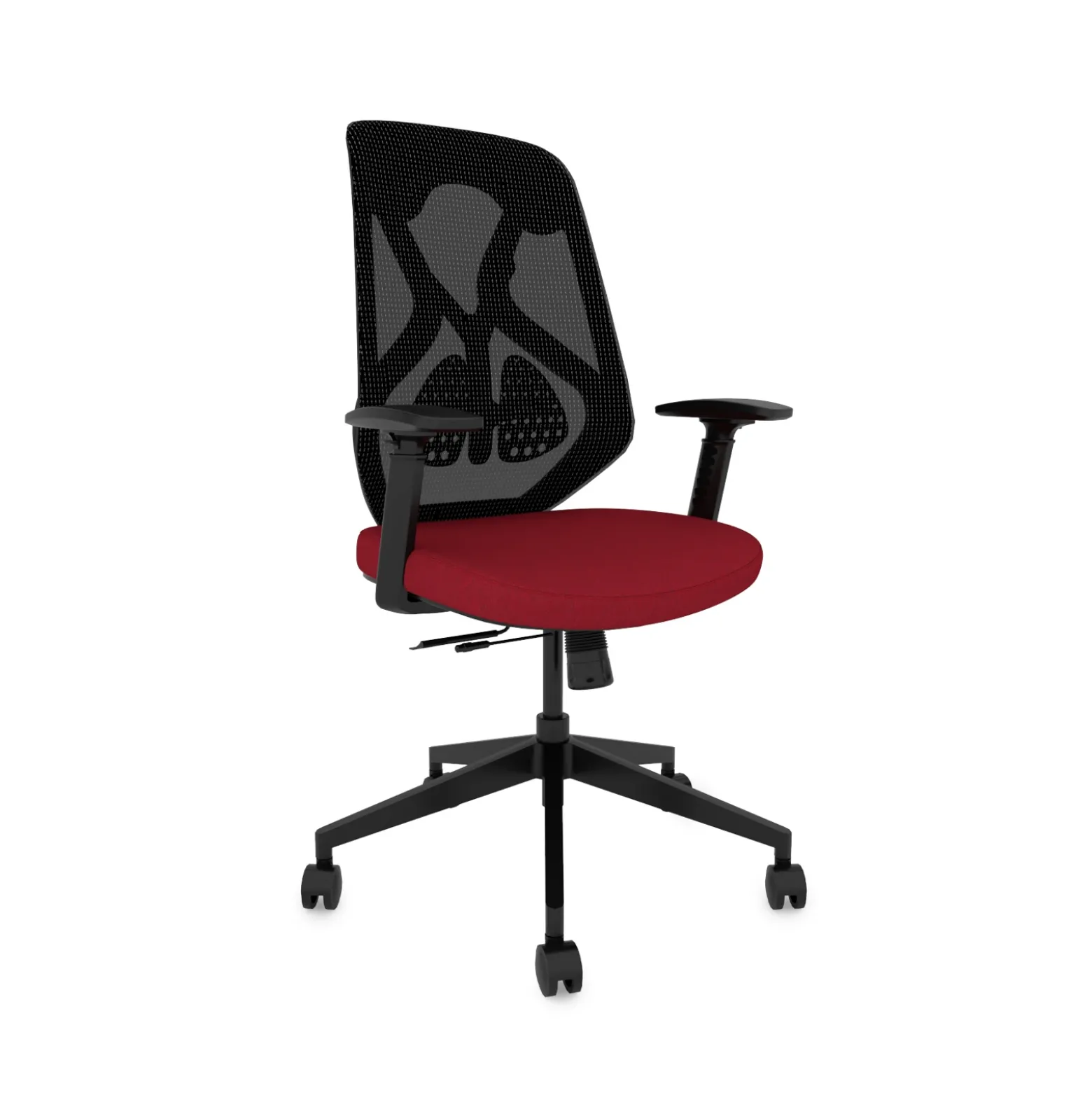 Roswell Ergonomic Task Chair with Modern Design-Black/Black