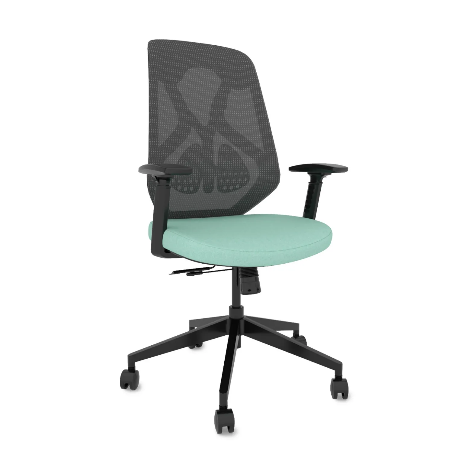 Roswell Ergonomic Task Chair with Modern Design-Black/Grey